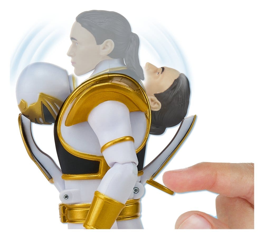 Power Rangers Auto-Morphin figurine White Ranger 15 cm