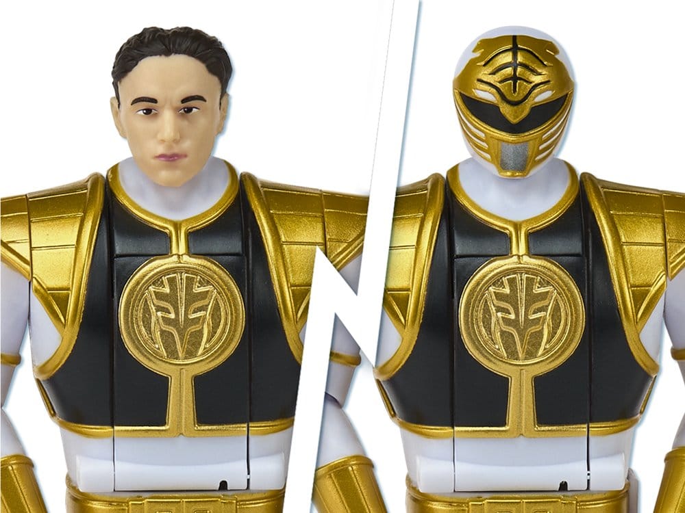 Power Rangers Auto-Morphin figurine White Ranger 15 cm