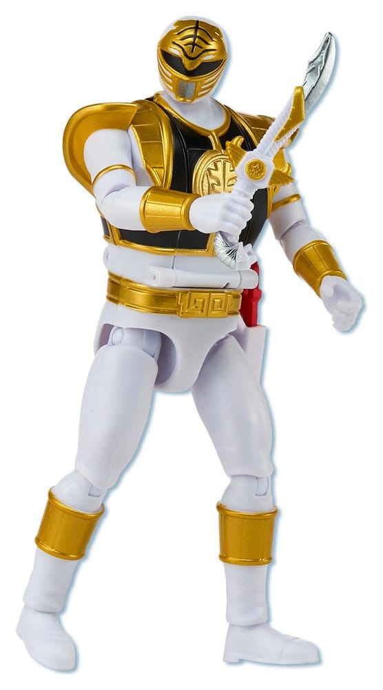 Power Rangers Auto-Morphin figurine White Ranger 15 cm
