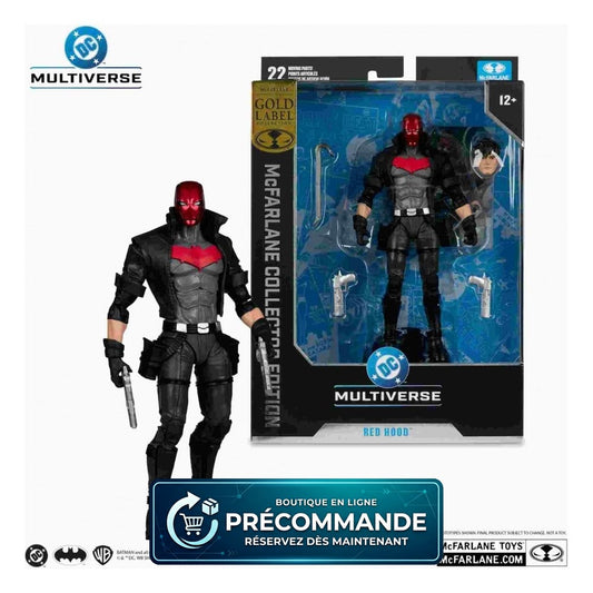 DC Multiverse McFarlane Collector Edition figurine deluxe Red Hood (Under the Red Hood) (Gold Label) 18 cm