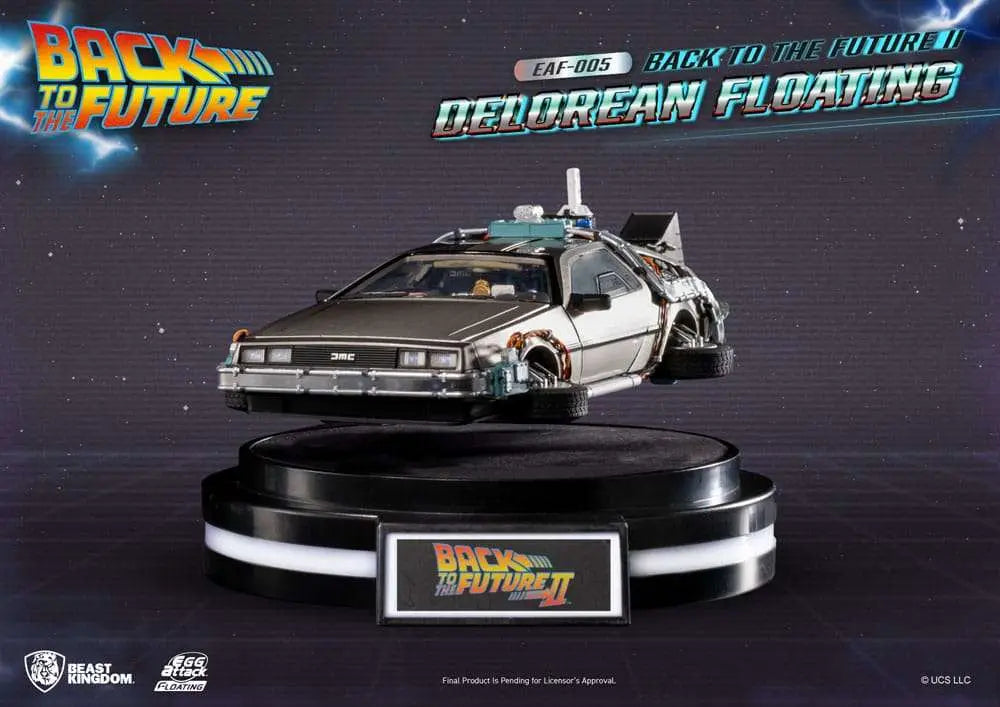 Retour vers le Futur II – DeLorean Time Machine Floating Replica 20 cm