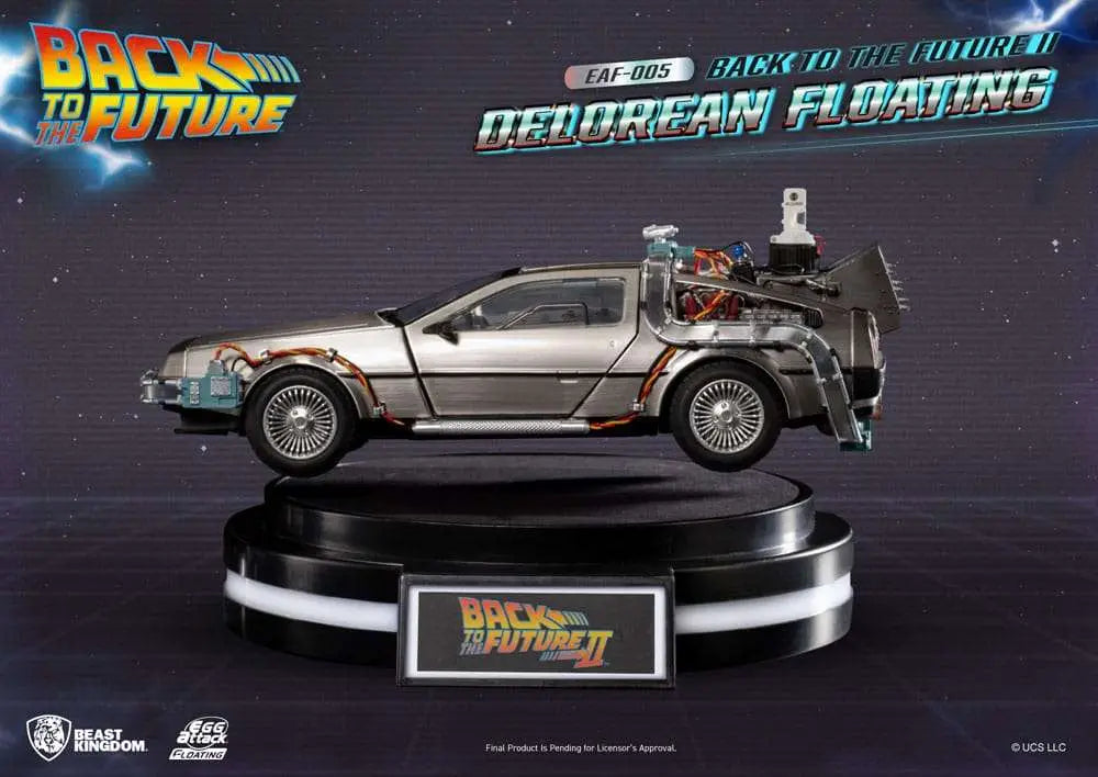 Retour vers le Futur II – DeLorean Time Machine Floating Replica 20 cm