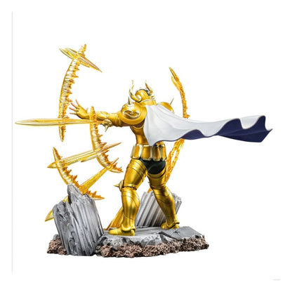 Statuette Saint Seiya Art Scale Taurus Aldebaran d'Iron Studios, 30 cm, figure de chevalier du zodiaque en pose détaillée.