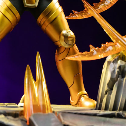 Statuette Saint Seiya Art Scale 1/10 Taurus Aldebaran, 30 cm, figurine Iron Studios représentant le chevalier du Taureau.