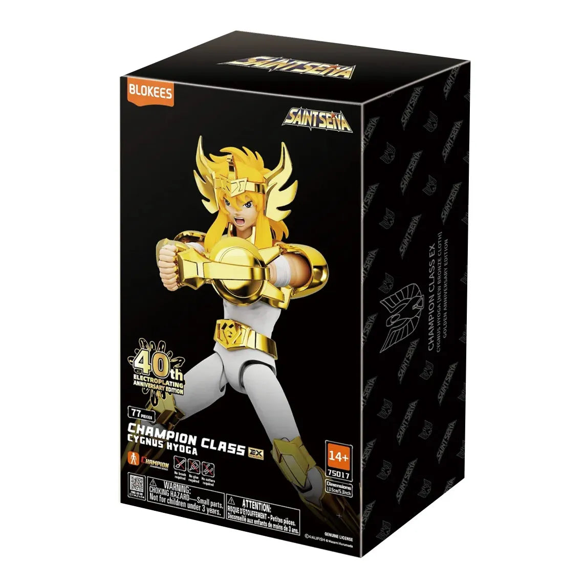Saint Seiya – Cygnus Hyoga – Blokees Action Edition – Model Kit 12 cm