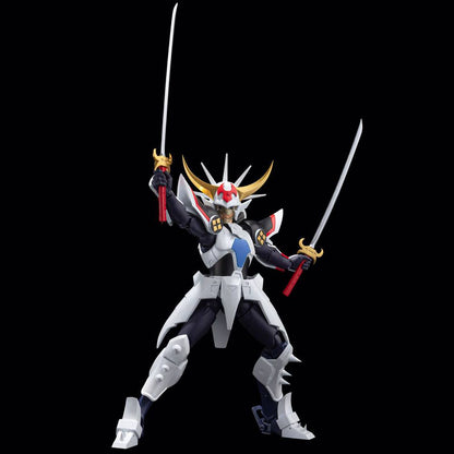 Figurine Sentinel Kikoutei Rekka Yoroiden Samurai Troopers, 16 cm, pose détaillée d’un guerrier samurai en action.