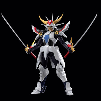 Figurine Kikoutei Rekka Yoroiden Samurai Troopers Sentinel, 16 cm, personnage de guerrier samouraï avec armure détaillée.