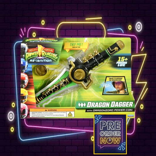 Power Rangers Re-ignition - Dague du dragon - Toys Legacy Collection