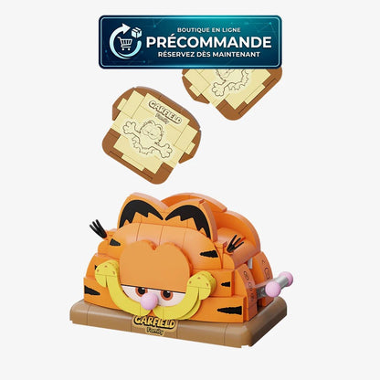 Briques de construction Pantasy Garfield Toaster 86811, pièce de jeu avec des briques colorées et des éléments de construction.
