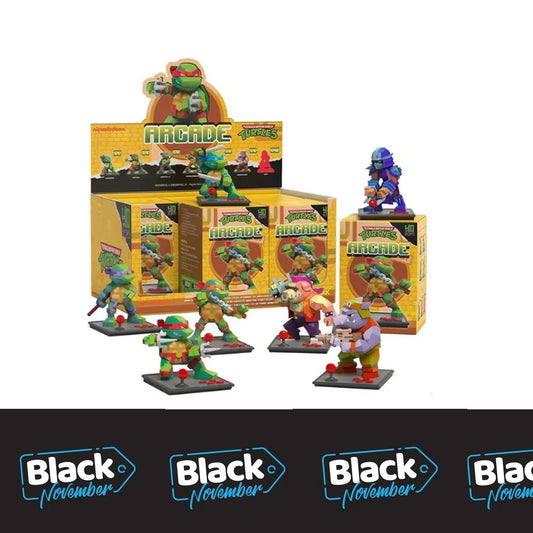 TORTUES NINJA - Arcade - Display 6 Figurines