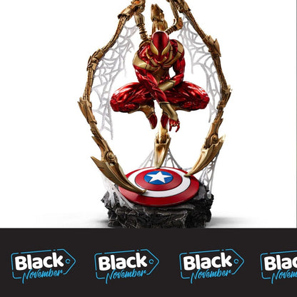Marvel statuette Art Scale Deluxe 1/10 Spider-man Iron Armor Comics (CCXP Exclusive 2024) 24 cm
