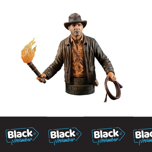 Indiana Jones: Les Aventuriers de l'arche perdue buste 1/6 Indiana Jones Variant SDCC 2023 Exclusive 15 cm