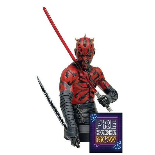 Star Wars: The Clone Wars buste 1/6 Darth Maul (Shirtless) 15 cm
