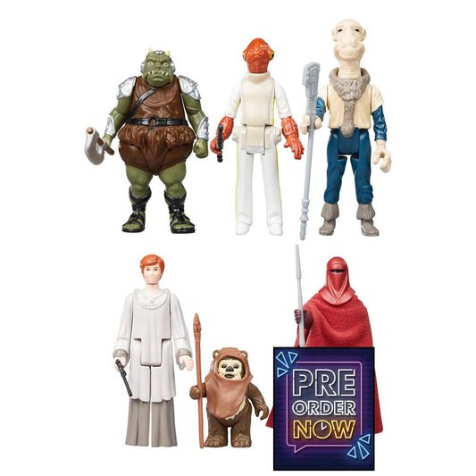 Star Wars Episode VI Retro Collection pack 6 figurines 10 cm