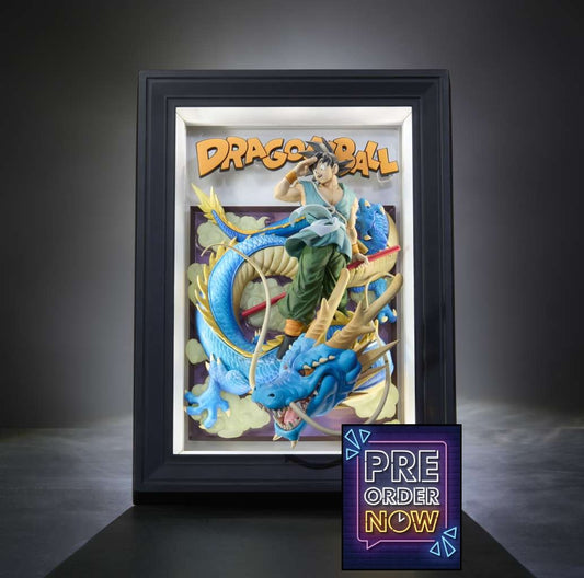 DRAGON BALL - Son Goku & Dragon - Figurine Tamashii Art 27.5cm - Toys Legacy Collection