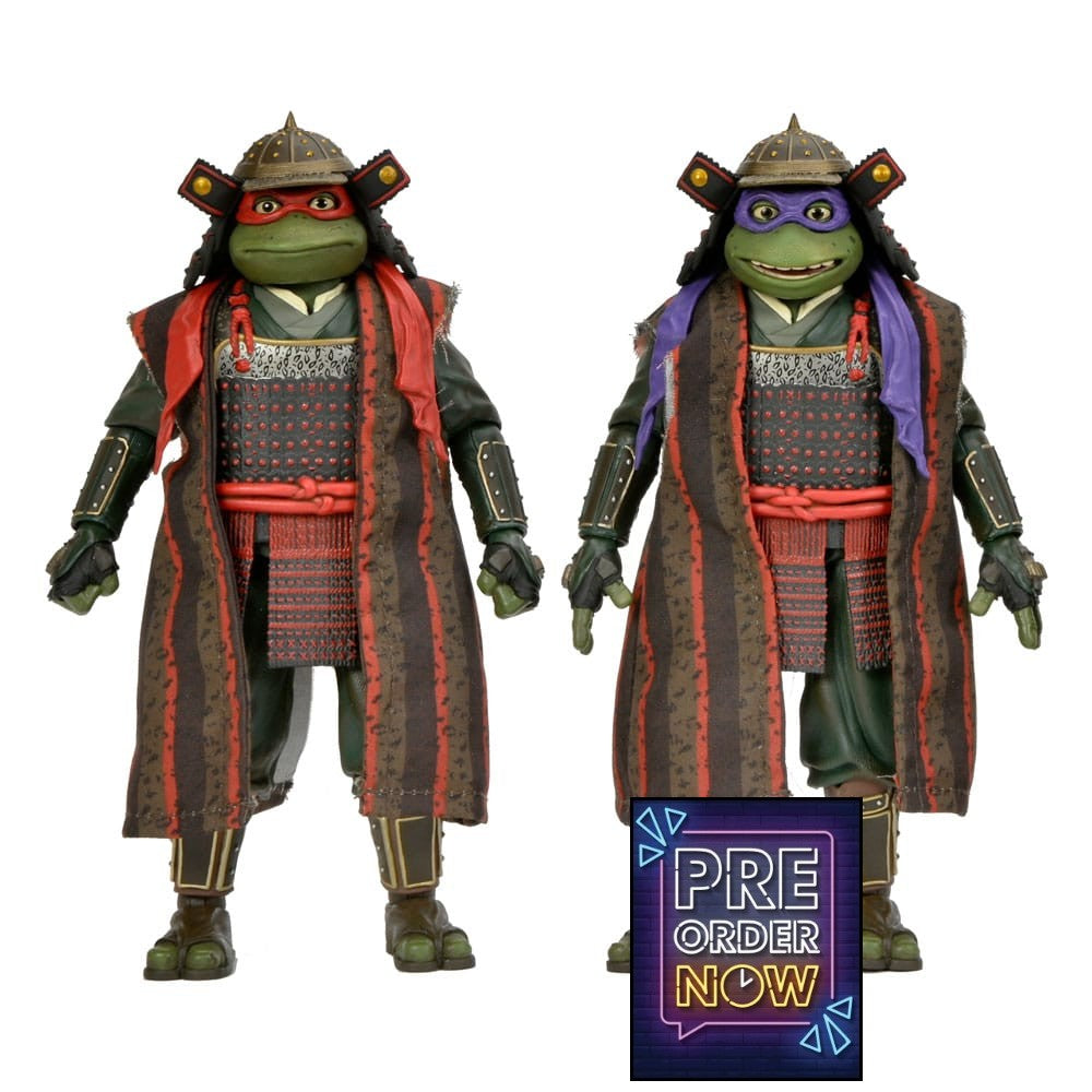 Tortues Ninja 3 2-Pack figurines Donatello & Raphael 18 cm - Toys Legacy Collection