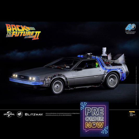 Retour vers le futur II Véhicule 1/6 Time Machine 74 cm