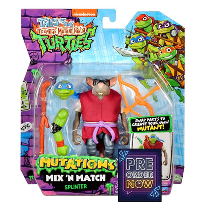 Tales of the Teenage Mutant Ninja Turtles : Figurine Mix 'n Match Splinter 12 cm - Toys Legacy Collection