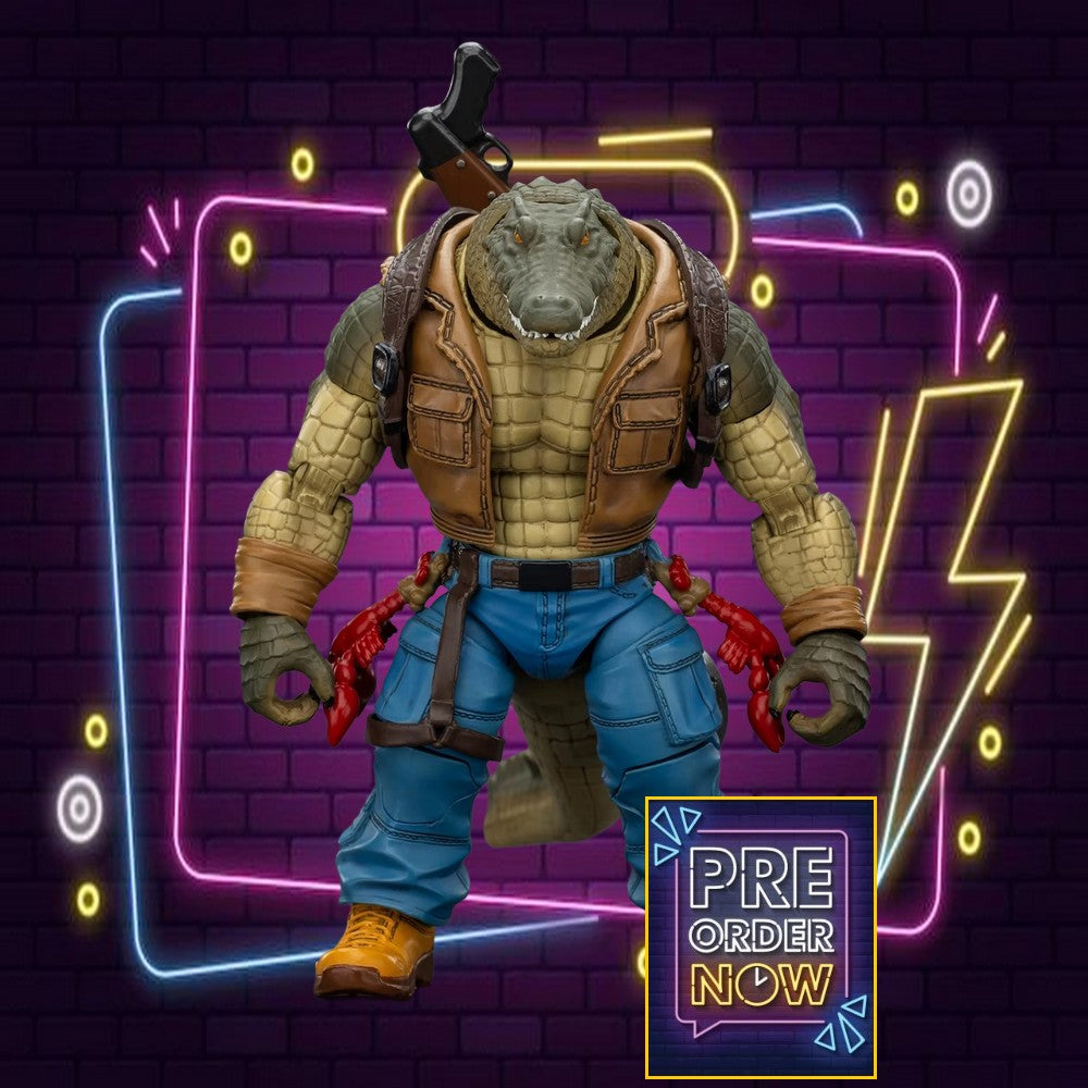 Tortues Ninja - Leatherhead figurine Joy Toy - Toys Legacy Collection