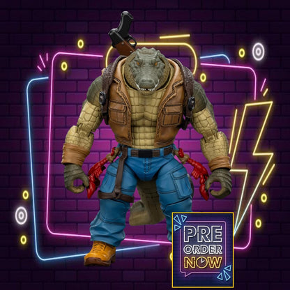 Tortues Ninja - Leatherhead figurine Joy Toy - Toys Legacy Collection