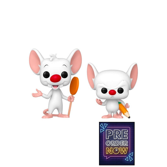 Animaniacs pack 2 POP! Television Vinyl figurines Minus & Cortex 9 cm