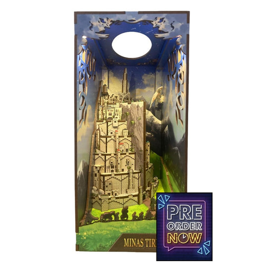 Le Seigneur des anneaux maquette Book Nook Tiny Adventures Minas Tirith 23 cm - Toys Legacy Collection