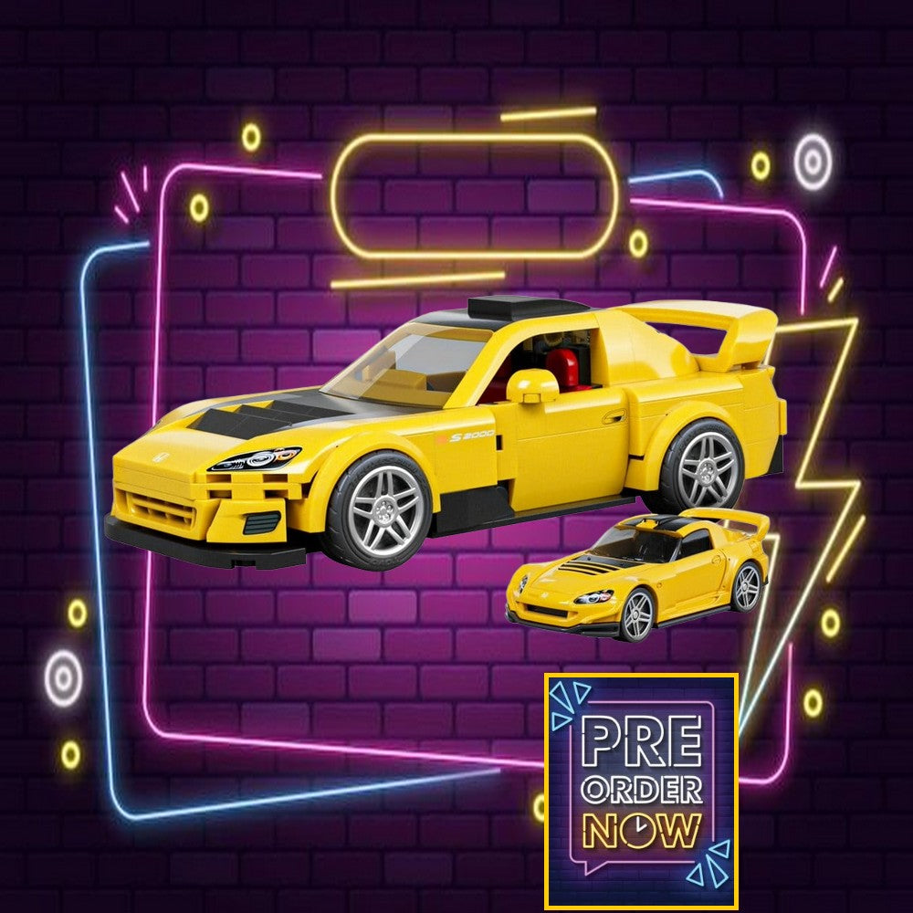 Hot Wheels Speed Series Mattel Brick Shop jeu de construction 1/32 '07 Honda S2000 - Toys Legacy Collection