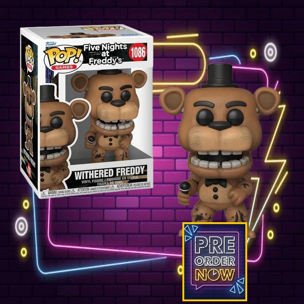 FIVE NIGHTS AT FREDDY'S - POP Games N° 1086 - Withered Freddy - Toys Legacy Collection
