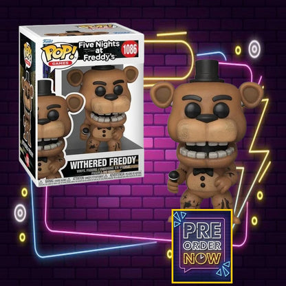 FIVE NIGHTS AT FREDDY'S - POP Games N° 1086 - Withered Freddy - Toys Legacy Collection