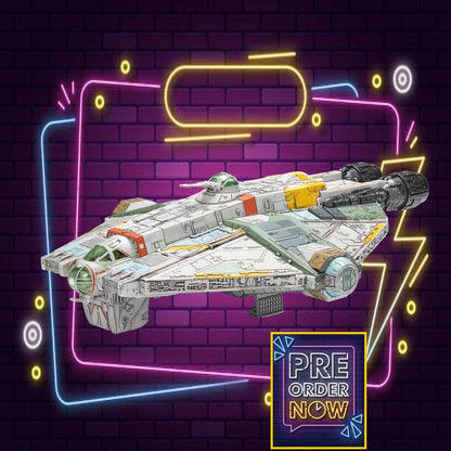 STAR WARS- Feature Vehicle (9" Vehicle & Figure) - The Ghost (Rebels) / Réédition - Toys Legacy Collection