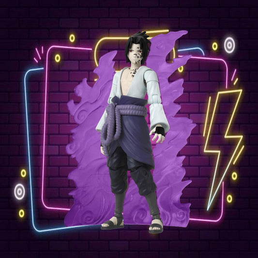 NARUTO - Sasuke avec effet transf. - Figurine Anime Heroes Beyond 17cm