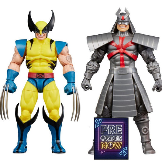 Marvel Legends Gamerverse pack 2 figurines Wolverine vs. Silver Samurai 15 cm - Toys Legacy Collection