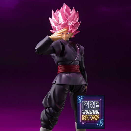 DRAGON BALL SUPER - SS Goku Black Rosé - Figurine S.H. Figuarts 14cm - Toys Legacy Collection