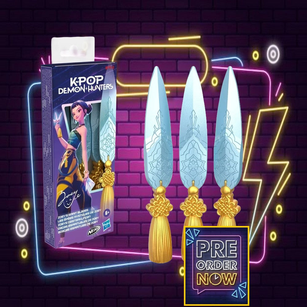 K-POP DEMON HUNTERS - Lame spirituelle de Zoey - Nerf 20cm - Toys Legacy Collection