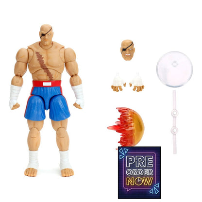 Ultra Street Fighter II: The Final Challengers figurine 1/12 Sagat 19 cm - Toys Legacy Collection