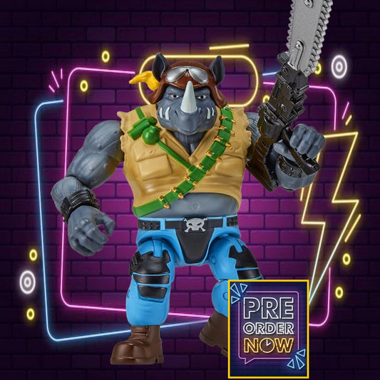 Tortues Ninja x G.I. Joe Crossover Classics figurine Rocksteady x Dreadnok Buzzer 12 cm - Toys Legacy Collection