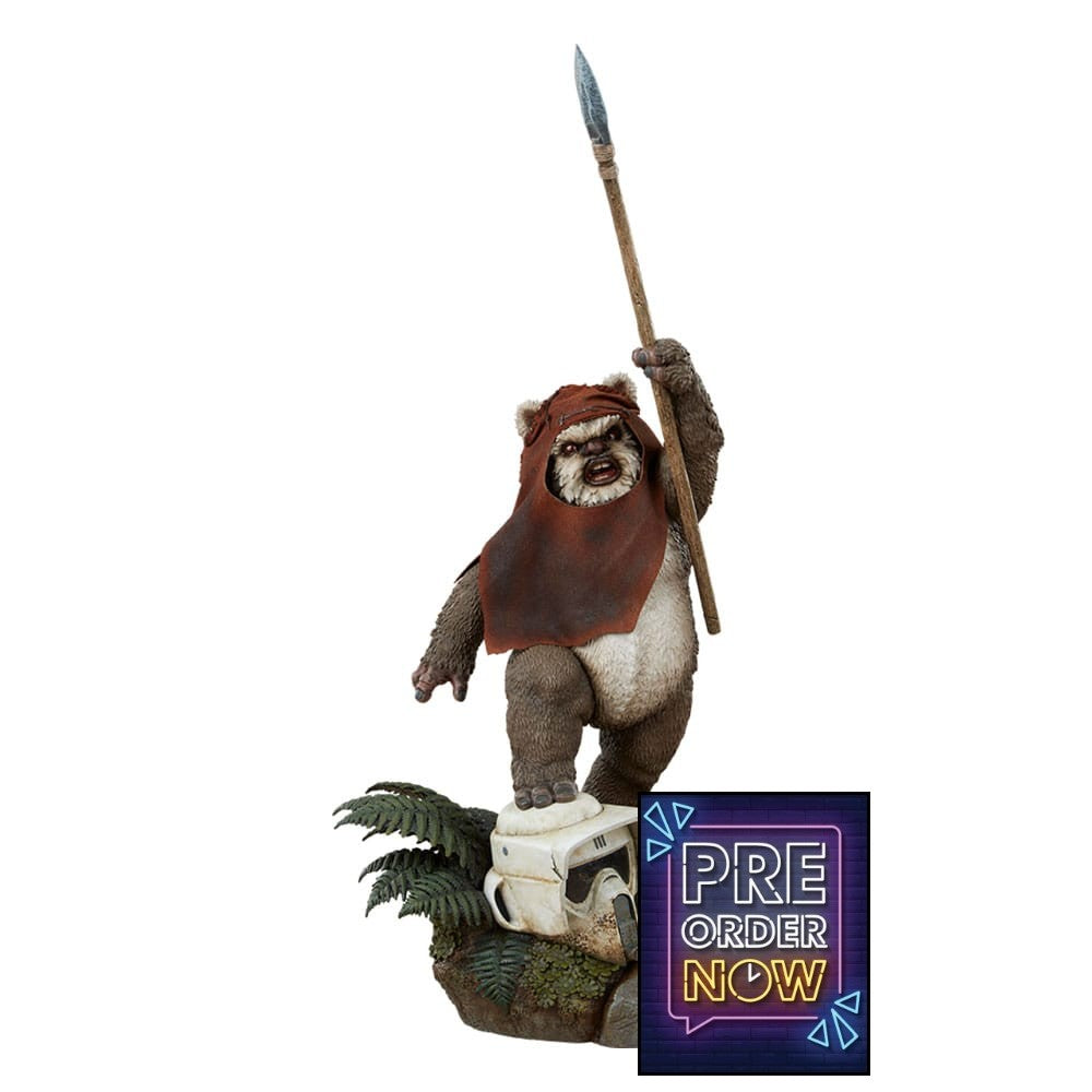Star Wars, épisode VI : Le Retour du Jedi statuette Premium Format Wicket 46 cm - Toys Legacy Collection
