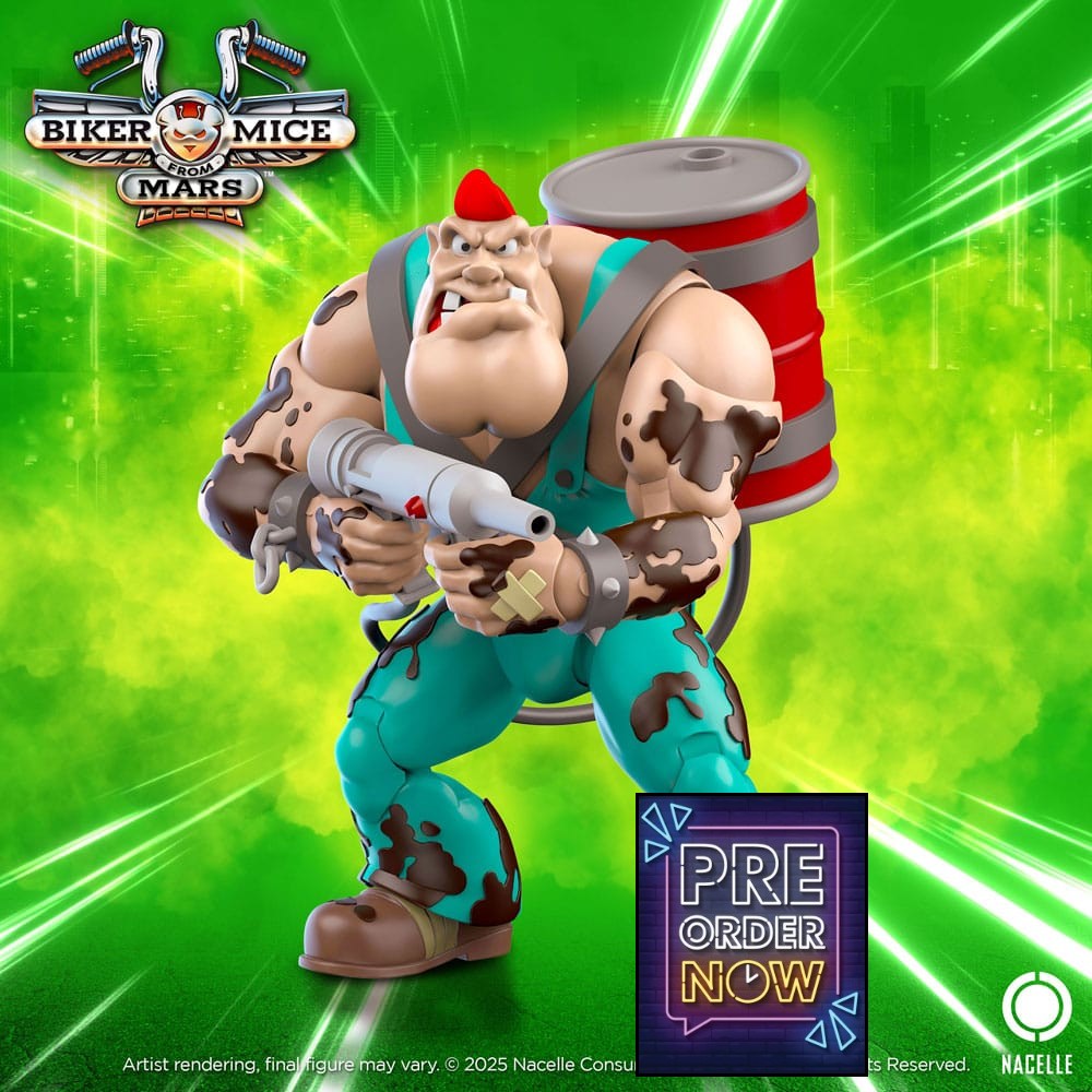 Les Motards de l'espace figurine Greasepit 23 cm - Toys Legacy Collection