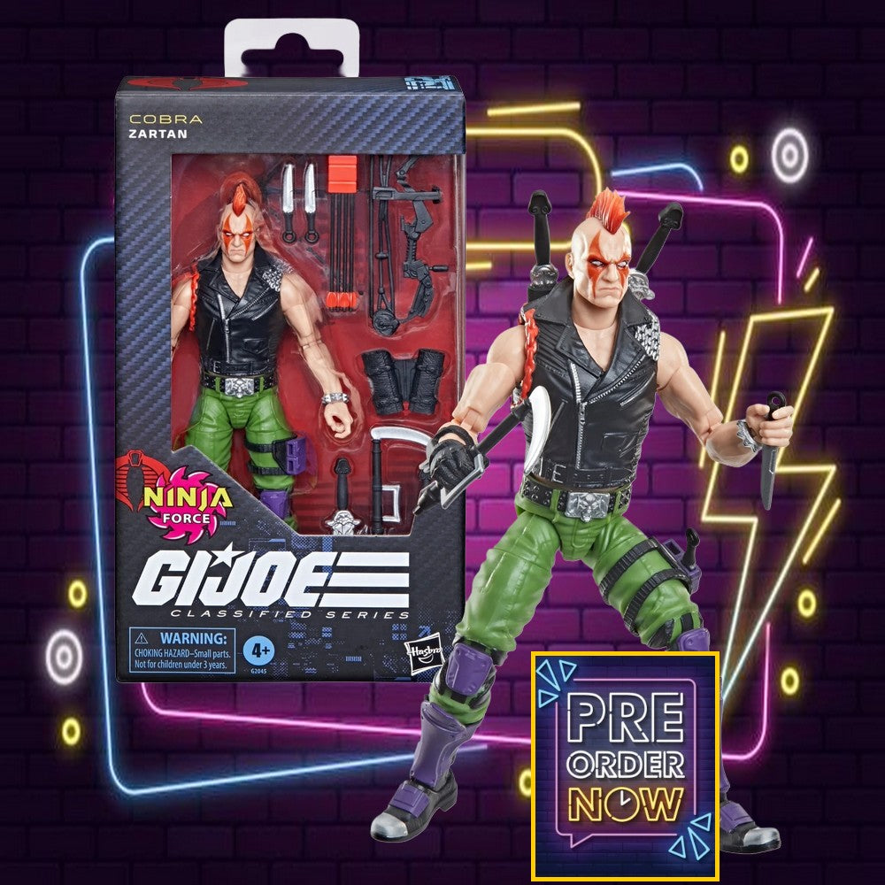 G.I. JOE - Zartan - Figurine Classified Series #192 15cm - Toys Legacy Collection