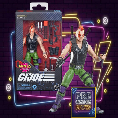 G.I. JOE - Zartan - Figurine Classified Series #192 15cm - Toys Legacy Collection