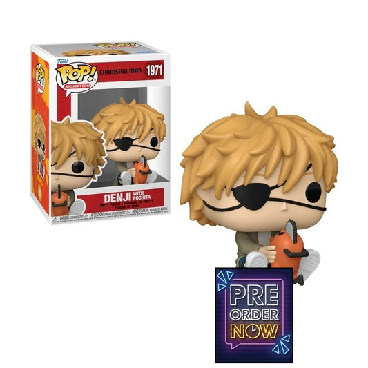 CHAINSAW MAN - POP Animation N° 1971 - Denji & Pochita - Toys Legacy Collection