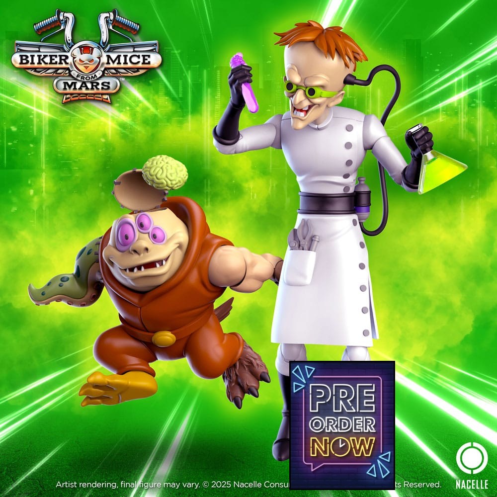 Les Motards de l'espace figurine Karbunkle & Fred The Mutant 23 cm - Toys Legacy Collection