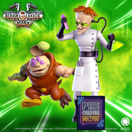 Les Motards de l'espace figurine Karbunkle & Fred The Mutant 23 cm - Toys Legacy Collection
