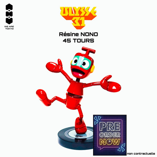 Ulysse 31 Nono 45Tours Resine 15cm