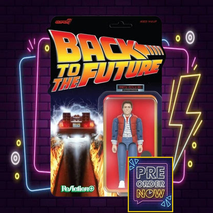 Back To The Future Wave 1 Marty Mcfly '85 Reaction+ Figure - Toys Legacy Collection