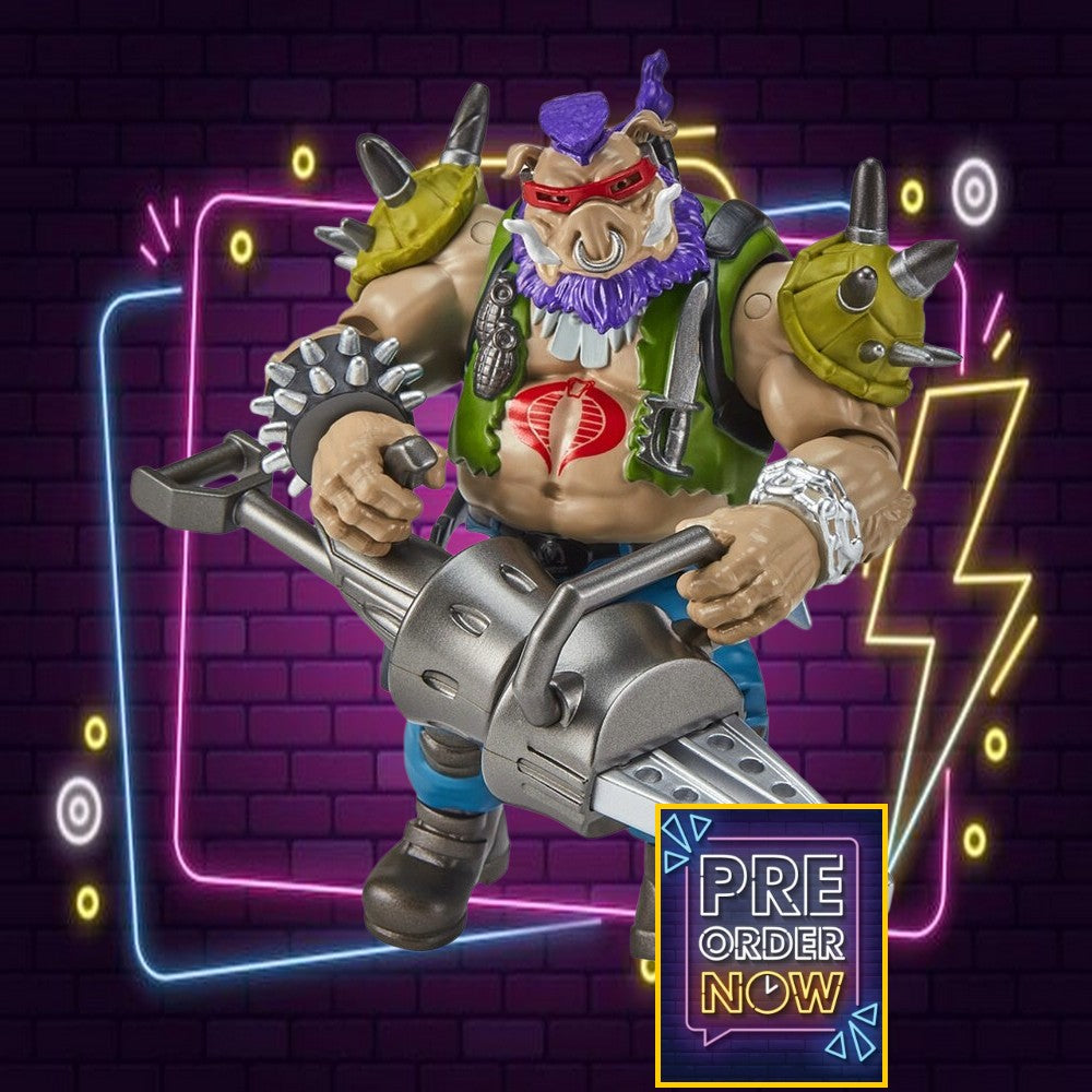Tortues Ninja x G.I. Joe Crossover Classics figurine Bebop x Dreadnok Ripper 12 cm - Toys Legacy Collection