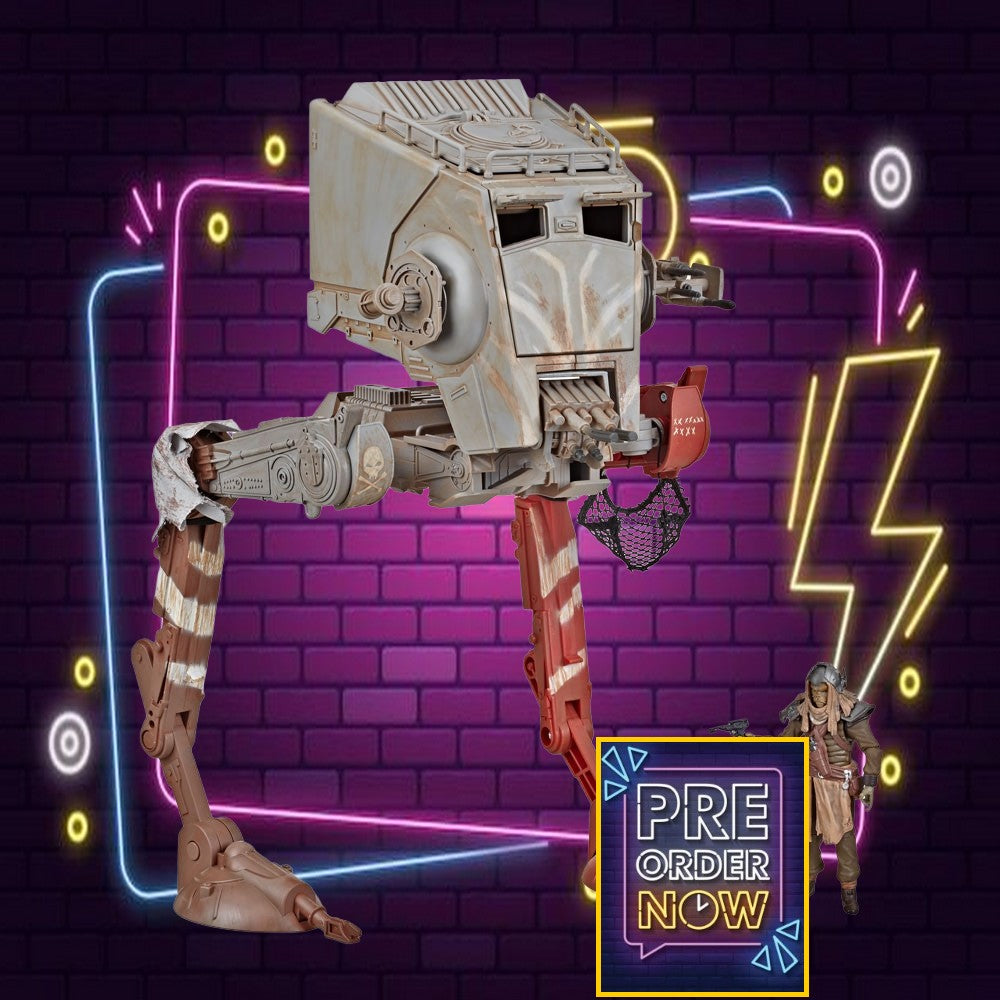 Star Wars The Mandalorian Vintage Collection véhicule AT-ST Raider & Klatooinian - Toys Legacy Collection