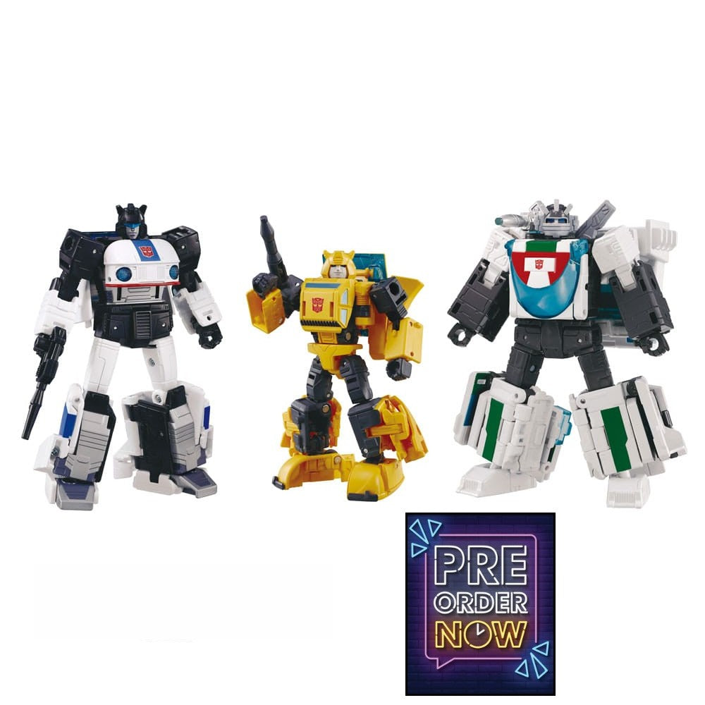 Transformers Dramatic Capture Series pack 3 figurines Cybertron Chase - Toys Legacy Collection
