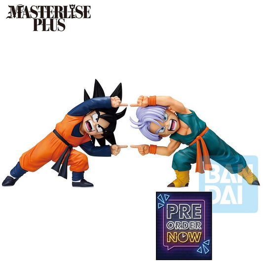 DRAGON BALL - Son Goten & Trunks - Figurine Battle 9cm - Toys Legacy Collection