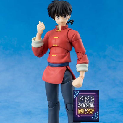 RANMA 1/2 - Ranma (Garçon) - Figurine S.H. Figuarts 14cm - Toys Legacy Collection